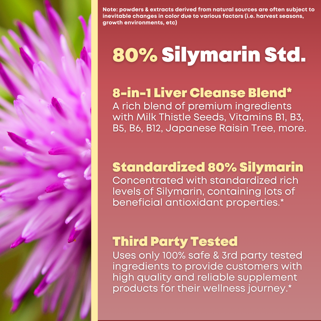 Milk Thistle Liver Cleanse