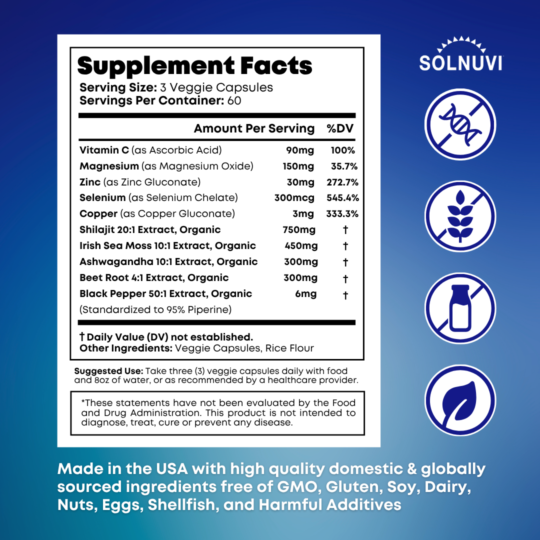 Shilajit & Sea Moss Complex