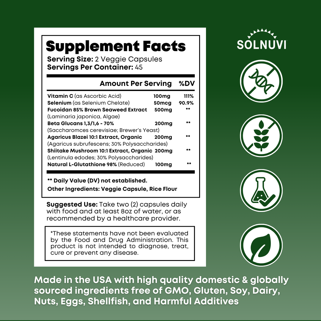 Beta Glucan & Fucoidan