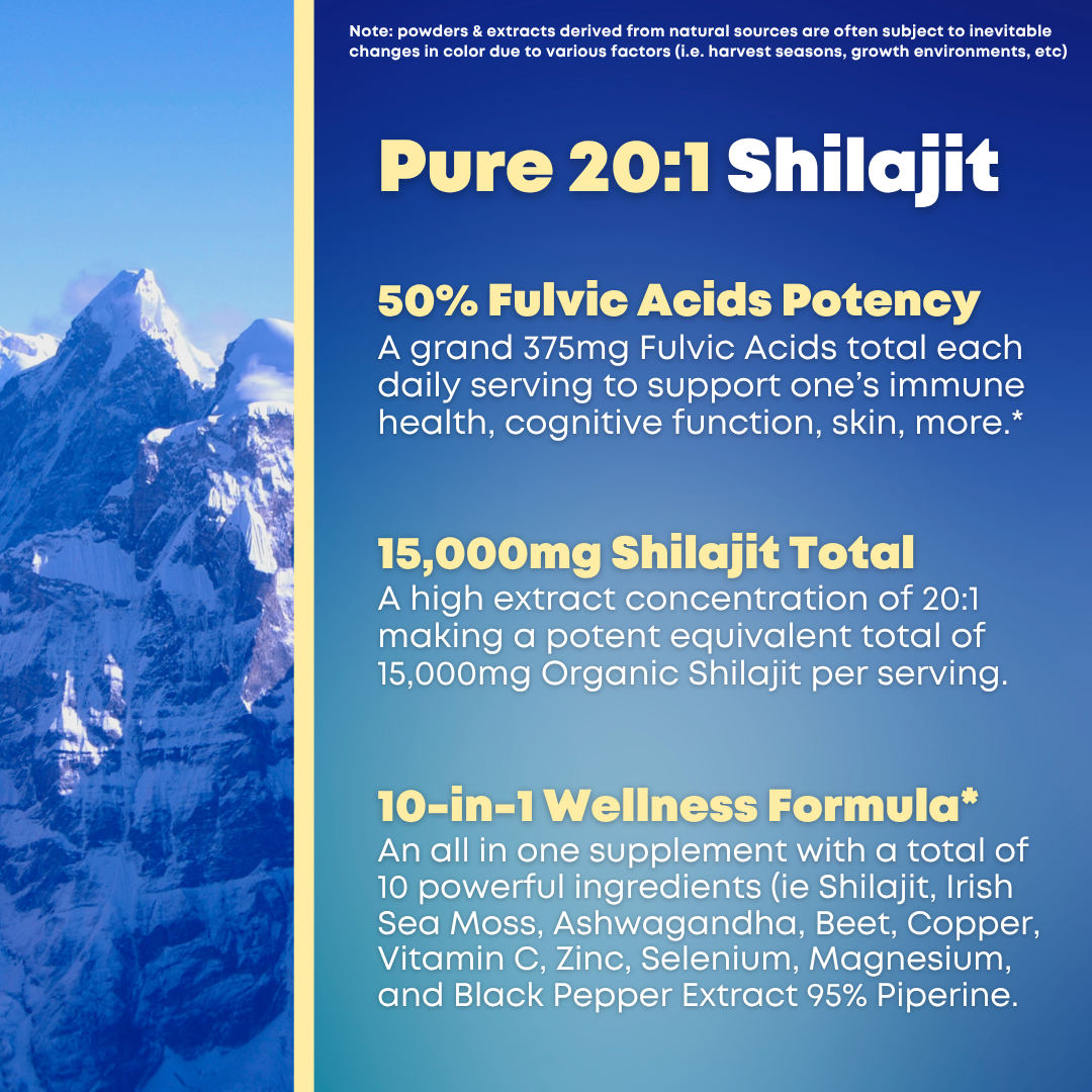 Shilajit & Sea Moss Complex
