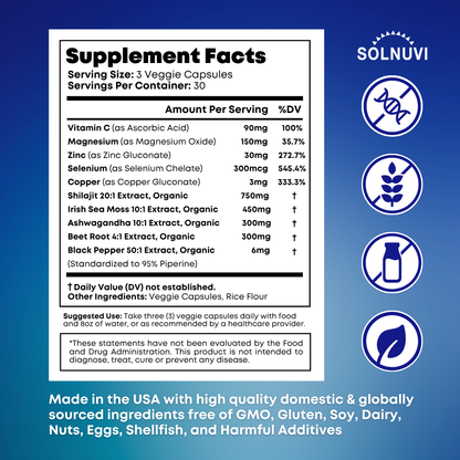 Shilajit & Sea Moss Complex