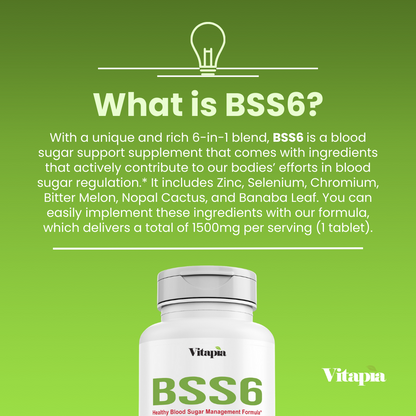 BSS6 Blood Sugar Support