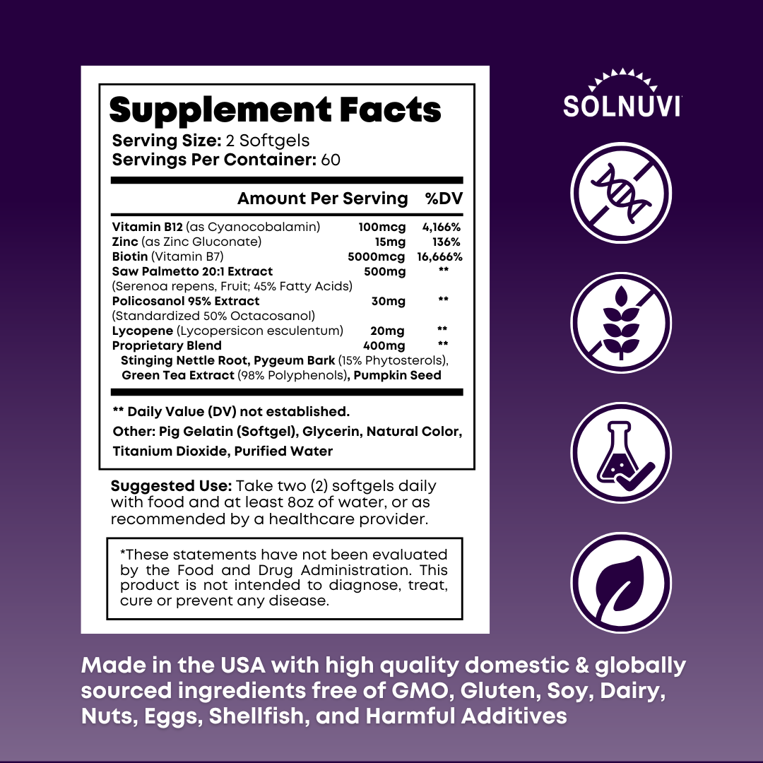 Saw Palmetto DHT Blocker